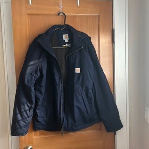 NEW CARHARTT FULL SWING HEAVY INSULATED HOODED COAT LARGE